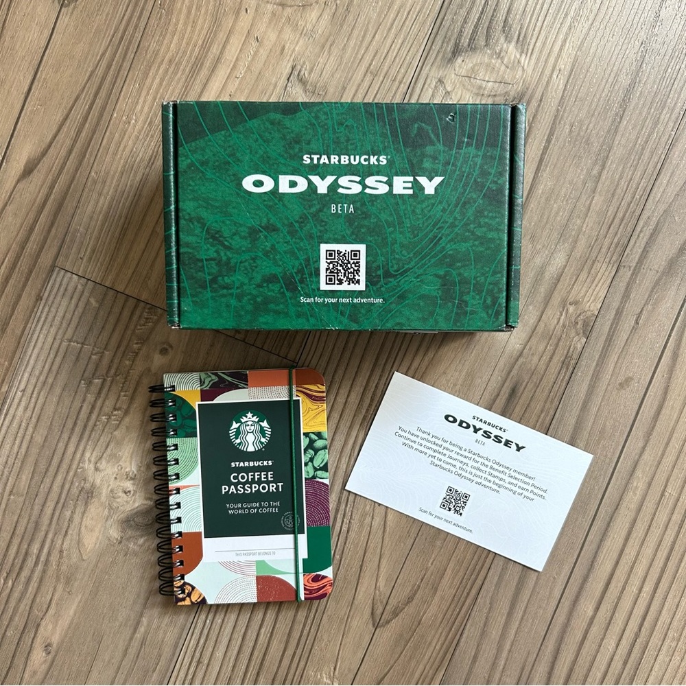 Starbucks Odyssey Beta Coffee Passport